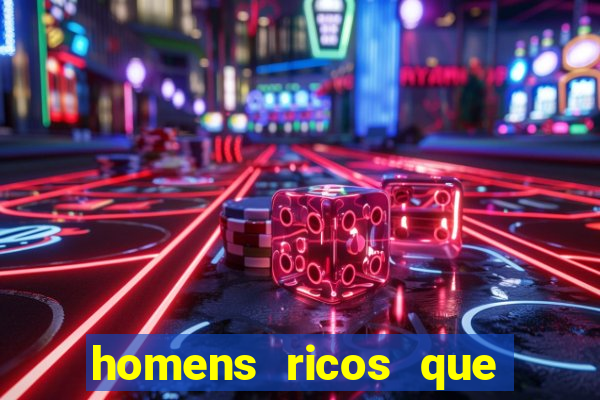 homens ricos que querem bancar telegram